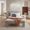 Homestyle4u jednolôžková drevená posteľ 90x200 s lamelovým Náhľad obrázku produktu 10