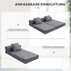 HOMCOM Schlafsessel klappbar, dunkelgrau, Schlafsofa & Produktbild-Vorschau 7