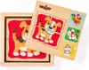 Woody Minipuzzle Tiere in einer Holzbox 102193048 Produktbild-Vorschau 1