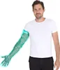 Hygostar 2621 LDPE-Handschuhe Softline Long Plus grün glatt Anteprima dell’immagine prodotto 2