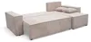 VENASI Ecksofa mit Schlaffunktion Hugo L, Beige Cordstoff Produktbild-Vorschau 7