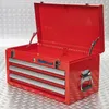 Datona - Werkzeugkiste rot gefüllt - Metall Toolbox 4 Produktbild-Vorschau 7