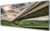 Glasbilder 125x50 Wandbild Druck auf Glas Autobahn Brücke Produktbild-Vorschau 1