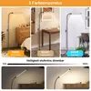 Rosikey LED Stehlampe - Dimmbar Modern Flexibler Produktbild-Vorschau 2