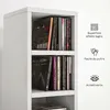 HOMCOM Mobile Libreria Porta CD a 12 Ripiani per 204 CD, Anteprima dell’immagine prodotto 5