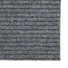 vidaXL Schmutzfangläufer Grau 100x400 cm Produktbild-Vorschau 3