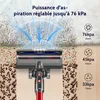 Aiibot Aspirateur balai sans fil,76000Pa/600W/70Mins Voir les images du produit 7