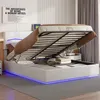 Fortuna Lai čalúnená posteľ 160x200cm s LED diódou a Náhľad obrázku produktu 1