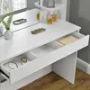 Moderní toaletní stolek velké zrcadlové police ModernHome Náhled obrázku produktu 3