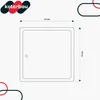 KOTARBAU® Prístupový panel 15x15cm s kľúčom Strieborná Náhľad obrázku produktu 3