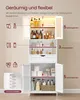 VASAGLE Badezimmerschrank mit LED-Beleuchtung, Badschrank, Produktbild-Vorschau 6