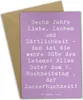 Mr. & Mrs. Panda Grußkarte Spruch 6. Hochzeitstag Produktbild-Vorschau 1