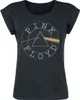 Pink Floyd T-Shirt Damen Logo Circle schwarz Band-Merch, Produktbild-Vorschau 1