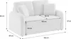 A diagram showing the dimensions of a sofa. Anteprima dell’immagine prodotto