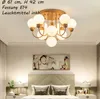 Deckenleuchte XW818-10 Fassung E14 Deckenlampe Neu Lüster Produktbild-Vorschau 3