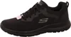 A black Skechers sneaker is shown from the side against a white background. Anteprima dell’immagine prodotto