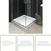 The Living Store Duschwanne Anti-Rutsch Weiß 90x90x4 cm ABS Produktbild-Vorschau 8