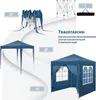 WOLTU Pavillon 2x2 m, mit 4 Seitenwänden, Partyzelt Produktbild-Vorschau 6