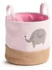 ZELLER Boîte de rangement pour enfants motif éléphant, rose Voir les images du produit 5