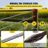 Drahtseilkabel aus Edelstahl 304, 1/4", 7x19, 200 Fuß Produktbild-Vorschau 5