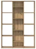vidaXL Przegroda do pokoju / regał Artisan dąb 100x24x140cm Podgląd zdjęcia produktu 5