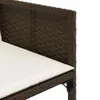 The Living Store 13-tlg. Garten-Essgruppe mit Kissen Braun Produktbild-Vorschau 10