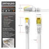 Primewire LAN-kabel CAT.7, RJ-45 (Ethernet), platte CAT 7 Productafbeelding-voorbeeld 2