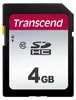 Transcend SDHC 300S 4GB Classe 10 Anteprima dell’immagine prodotto 1