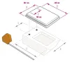 Siège de WC Duravit DU Happy D.2 avec charnières SoftClose Voir les images du produit 20