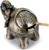 Winddichter Vintage-Aschenbecher mit Deckel – Produktbild-Vorschau 1