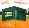 Kronenburg Faltpavillon 3x3m - Wasserfest, UV-Schutz 50+, 2 Produktbild-Vorschau 4