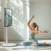 TV-Ständer, höhenverstellbar, robuste Konstruktion, WEISS Produktbild-Vorschau 5