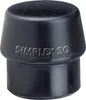 Schonhammerkopf SIMPLEX Kopf-Ø 50mm Gum.schwarz Produktbild-Vorschau 3