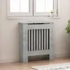 vidaXL Osłona grzejnika betonowa szara 78 x 19 x 81,5 cm Podgląd zdjęcia produktu 3