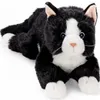 Carl Dick Chat couché, noir et blanc, env. 30cm, longueur Voir les images du produit 3