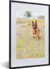 MuchoWow® MuchoWow® Gerahmtes Poster Deutscher Schäferhund Produktbild-Vorschau 1