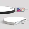 ZMH LED Deckenleuchten Weiß Deckenleuchte Rund 28cm Produktbild-Vorschau 7