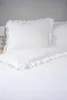 Deco4Home Bettwäsche mit Rüschen | 160x200 | Weiß Produktbild-Vorschau 4
