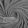 Coperta coccolosa XXL ( 220x240cm ) "Grigio argento" Anteprima dell’immagine prodotto 4