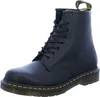 A black Dr. Martens boot is shown against a white background. Voir les images du produit