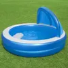Family Pool "Summer Days", Ø 241cm x 140cm (blau/weiß) Produktbild-Vorschau 36