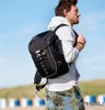 Basil Miles, Hinten, Fahrradtasche, Polyester, Grau, 17 l, Produktbild-Vorschau 8