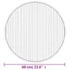 vidaXL Teppich Rund Hell Natur 60 cm Bambus Produktbild-Vorschau 8
