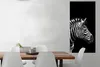 MuchoWow® Poster Zebra - Schwarz - Weiß - Porträt - Tiere Produktbild-Vorschau 2