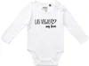 Huuraa Baby Body Las Vegas my love 74 White  Baumwolle Produktbild-Vorschau 1
