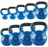 Knv08 blauwe kettlebell van gietijzer met vinylcoating, HMS Productafbeelding-voorbeeld 7