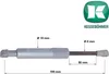 Kesseböhmer 2 x Kompressionsfeder Lift-O-Mat (verstärkte Produktbild-Vorschau 6