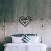 Wallity, Heart Metal Decor, Wanddeko, Schwarz, Metall, 47 x Produktbild-Vorschau 2