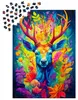 Enjoy Puzzle Puzzle Crowned Stag 1000 Teile multicolor Produktbild-Vorschau 3