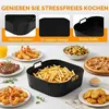 Silikónové formy do fritézy s konvektívnym ohrevom, 2 kusy, Náhľad obrázku produktu 5